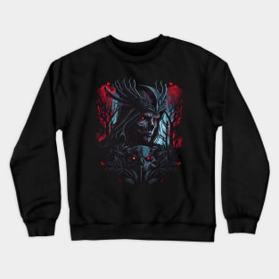 Design of skull alien Crewneck Sweatshirt